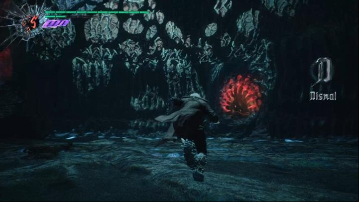 If you defeat the enemies fast, you will be able to go through the corridor with marrows - the one on the left leads to Red Orbs and a Gold Orb; the one on the right leads to Secret Mission 07 - Mission 10 - Awaken | Devil May Cry 5 walkthrough - Main story missions - Devil May Cry 5 Guide
