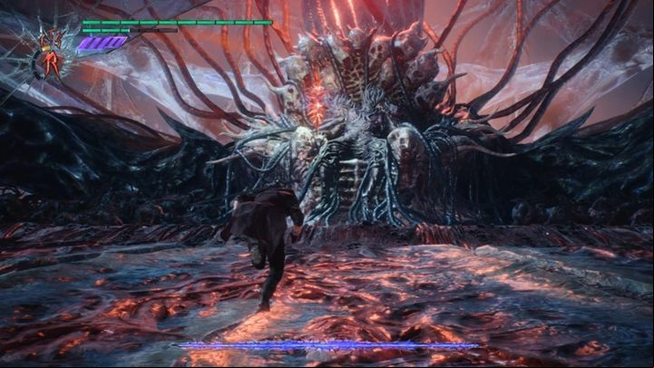 Move forward, and you will encounter a group of Scudo Angelo accompanied by a Proto Angelo - Mission 10 - Awaken | Devil May Cry 5 walkthrough - Main story missions - Devil May Cry 5 Guide