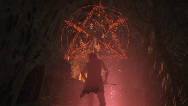 Continue forward and destroy the red blood clot - Mission 14 - Diverging Points - V | Devil May Cry 5 walkthrough - Main story missions - Devil May Cry 5 Guide