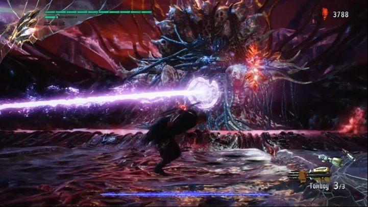 Urizen uses the same attacks as in the prologue - Urizen (Mission 08) Boss Fight Guide for DMC5 - Bosses - Devil May Cry 5 Guide