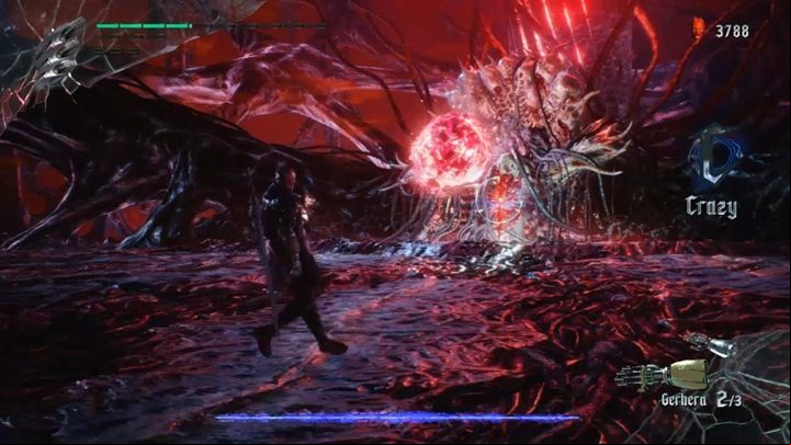 Also, the crystal can create spikes - if you get hit by them, Nero will be sent backward - Urizen (Mission 08) Boss Fight Guide for DMC5 - Bosses - Devil May Cry 5 Guide