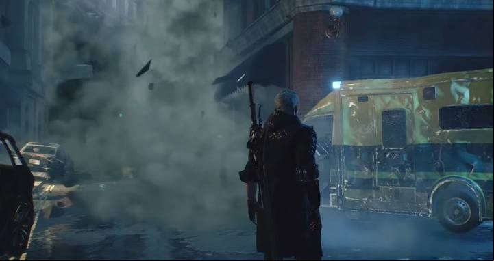 Turn right near the car. - List of trophies and achievements of Devil May Cry 5 - Appendix - Devil May Cry 5 Guide