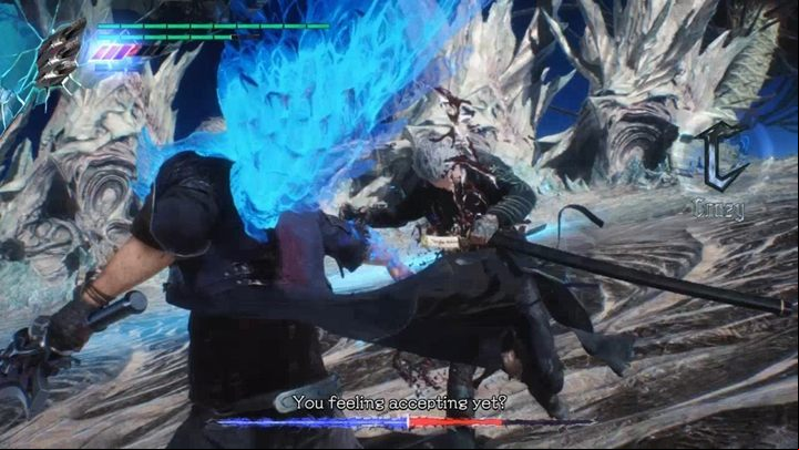 Nero can stay in Devil Trigger as much as you want him to - Mission 20 - True Power | Devil May Cry 5 walkthrough - Main story missions - Devil May Cry 5 Guide