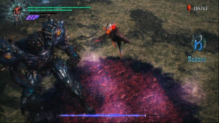 You also have to watch out for beams from above - Mission 17 - Brothers | Devil May Cry 5 walkthrough - Main story missions - Devil May Cry 5 Guide