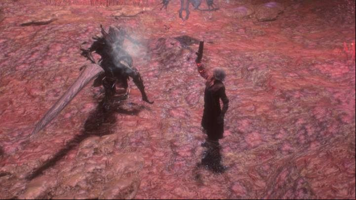 Charge the weapon and shoot when it starts glowing - this will deal additional damage (you need to purchase this upgrade first). - Dantes weapons in Devil May Cry 5 - Dante - Devil May Cry 5 Guide