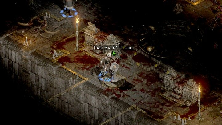 The temple consists of a tiny location with one or two mini-bosses - Diablo 2 Resurrected: Lam Esens Tome - walkthrough - Act 3 - Diablo 2 Resurrected Guide