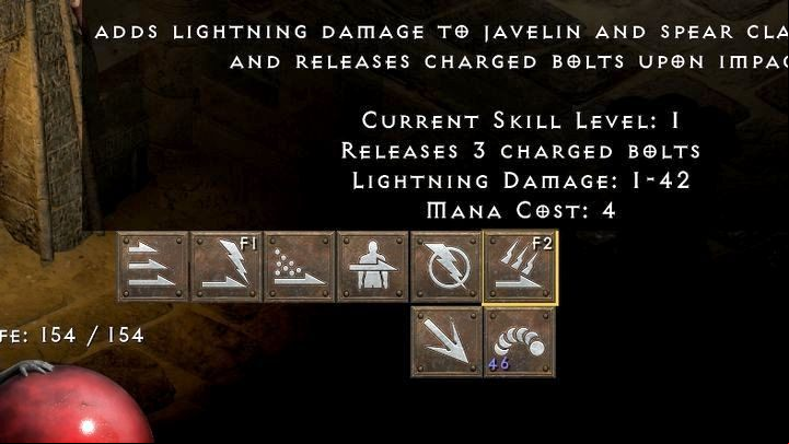 that you can assign shortcut keys to your favorite skills - Diablo 2 Resurrected: Class builds - general tips - Character builds - Diablo 2 Resurrected Guide