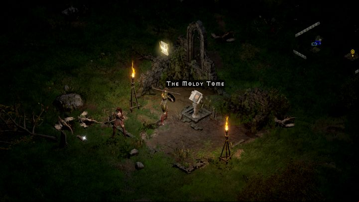 Head for the Black Marsh(located directly behind the Dark Wood) - Diablo 2 Resurrected: The Forgotten Tower - walkthrough - Act 1 - Diablo 2 Resurrected Guide