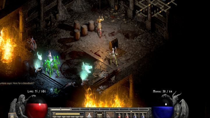 In the dungeons themselves you will find a lot of barrels, sarcophagi and several more powerful varieties of enemies - Diablo 2 Resurrected: The Forgotten Tower - walkthrough - Act 1 - Diablo 2 Resurrected Guide