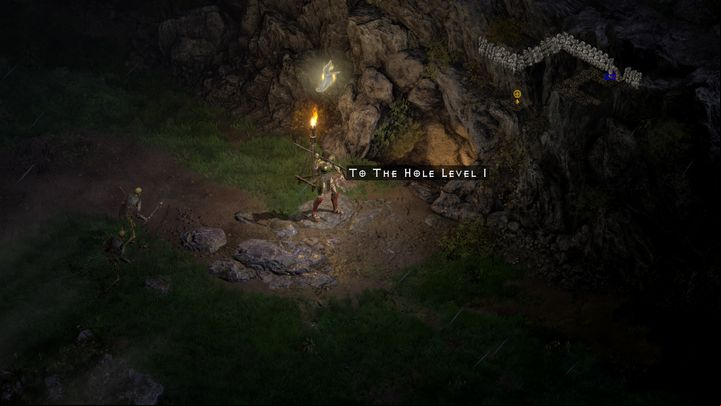 Go to the Dark Wood and from there head to the Black Swamp - Diablo 2 Resurrected: Tools of the Trade - walkthrough - Act 1 - Diablo 2 Resurrected Guide