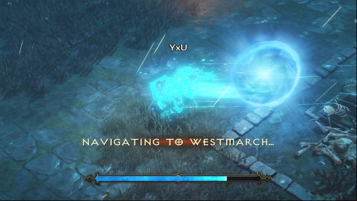Same as with other installments of Diablo, you can use a portal to travel between locations or to escape from one - Diablo Immortal: Town portal - how to open and use? - Travel and exploration - Diablo Immortal Guide