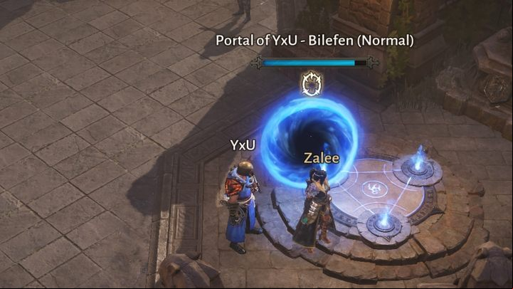 However, that's not all - after using the inventory portal, it will stay where you created it - Diablo Immortal: Town portal - how to open and use? - Travel and exploration - Diablo Immortal Guide