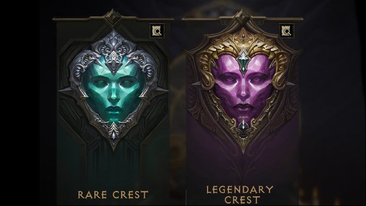 The Crests in Diablo Immortal are used to increase the drop rate of rare items (legendary gems, runes, etc - Diablo Immortal: Crests - what are they for? - Character development and items - Diablo Immortal Guide