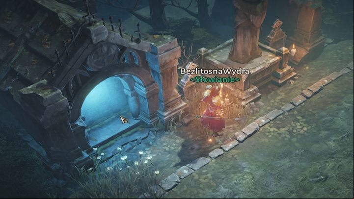 The entrance to the Lairs is located in numerous crypts, so it is difficult to pinpoint which will lead to the dungeon at any given time - Diablo Immortal: Ashwold Cemetery - location map - Maps - Diablo Immortal Guide