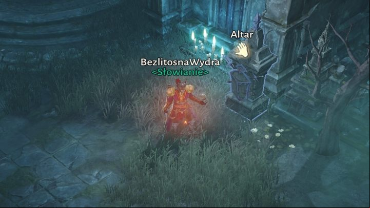 Altars are marked on the map - they are also related to the Exploration side quests - Diablo Immortal: Ashwold Cemetery - location map - Maps - Diablo Immortal Guide