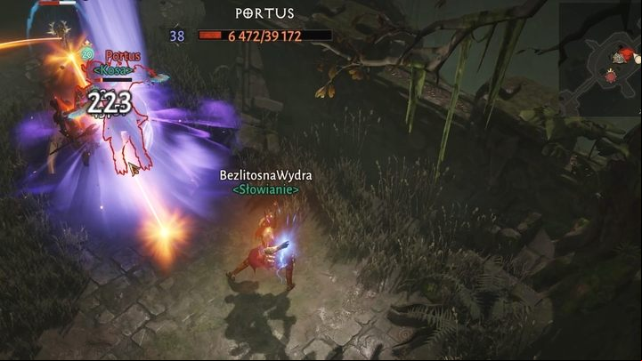 The Ancient Arena in Bilefen is a specific event that only rewards one player - Diablo Immortal: Bilefen - location map - Maps - Diablo Immortal Guide