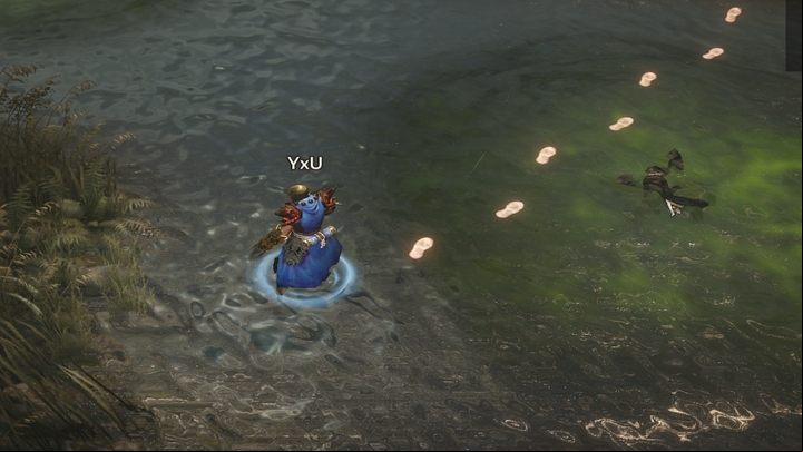 The corpses you have to bury in the swamps can be found in the northern parts of the location: Infested Quagmire or Putrid Marsh - Diablo Immortal: Bilefen - location map - Maps - Diablo Immortal Guide