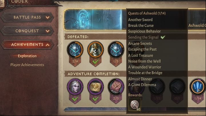 Side quests become active only when you switch to the Hell 1 difficulty level, i - Diablo Immortal: Maps - information - Maps - Diablo Immortal Guide
