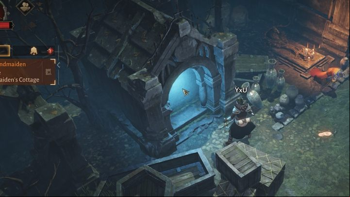The entrance to the dungeon looks a bit different in each location - crypts in the Ashworld Cemetery, and wells in the Shassar Sea - Diablo Immortal: Hidden Lairs - Activities - Diablo Immortal Guide