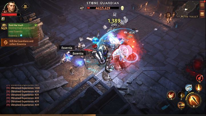 Your task will be to collect 25 Essentia, which can be dropped by enemies you encounter on your way through the Vault - Diablo Immortal: Shadow Lottery - rules, how to win - Basics - Diablo Immortal Guide