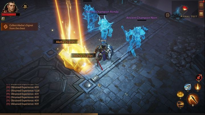 Defeat the champions to obtain two Akeba's Signets - Diablo Immortal: Shadow Lottery - rules, how to win - Basics - Diablo Immortal Guide
