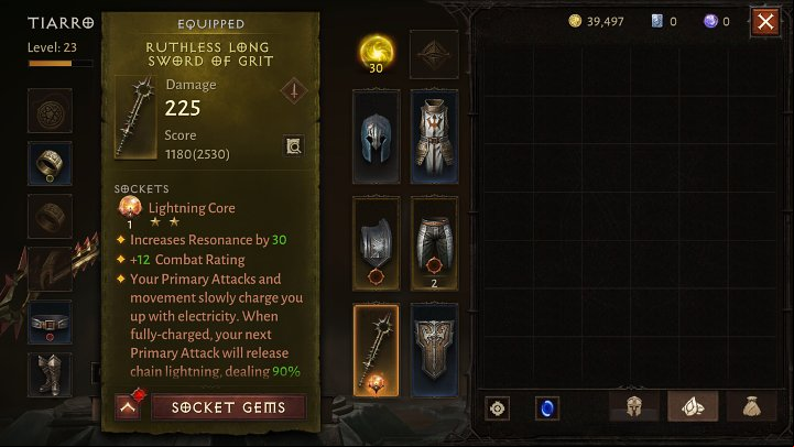 Using gems in Diablo Immortal is very simple and intuitive - Diablo Immortal: Gems - Crafting and equipping - Diablo Immortal Guide