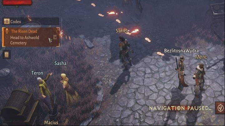 You can also move to any mission objective - Diablo Immortal: Autonavigation - how does it work? - Travel and exploration - Diablo Immortal Guide