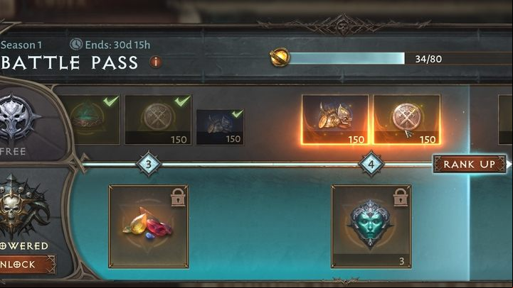 To claim rewards, click on shining icons. - Diablo Immortal: Codex and Battle - Activities - Diablo Immortal Guide