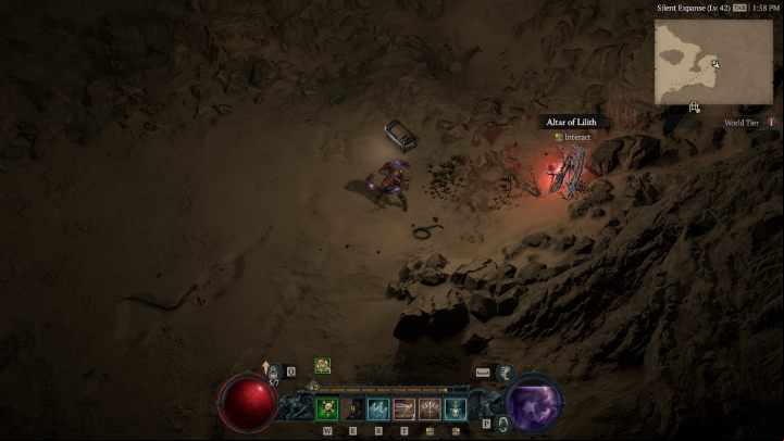 Altar #7 is near the Halls of the Damned dungeon - Diablo 4: Altars of Lilith - Kehjistan - Altars of Lilith - Diablo 4 Guide