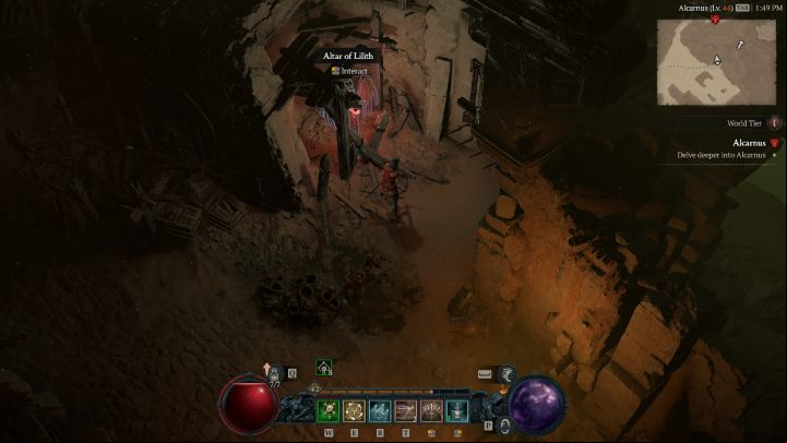 Altar #5 is in the north-eastern part of the Alcarnus Stronghold - Diablo 4: Altars of Lilith - Kehjistan - Altars of Lilith - Diablo 4 Guide