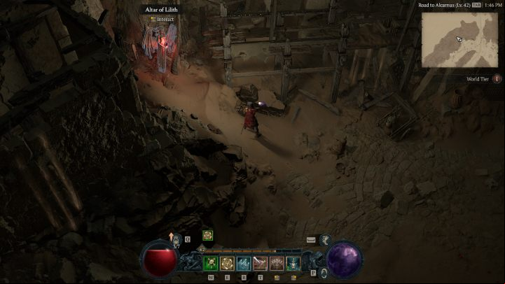 Altar #10 can be found on the path connecting Amber Sands with Scouring Sands - Diablo 4: Altars of Lilith - Kehjistan - Altars of Lilith - Diablo 4 Guide