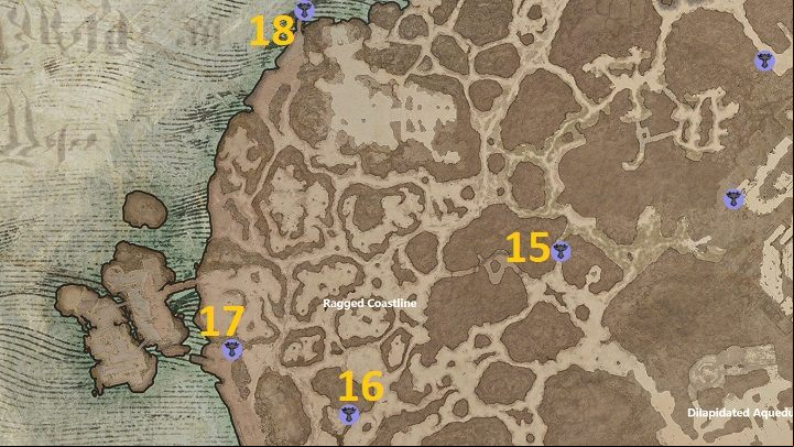 There are 4 Altars to discover in the Coastline - Diablo 4: Altars of Lilith - Kehjistan - Altars of Lilith - Diablo 4 Guide