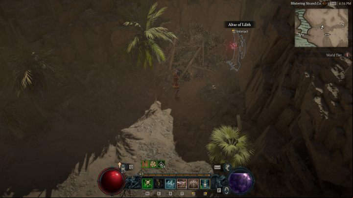 Altar #17 is at the edge of the map, in the western part of the Ragged Coastline - Diablo 4: Altars of Lilith - Kehjistan - Altars of Lilith - Diablo 4 Guide