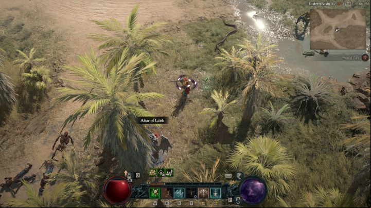Altar #29 can be found near the Maruder's Hideaway cellar under the palm trees - Diablo 4: Altars of Lilith - Kehjistan - Altars of Lilith - Diablo 4 Guide