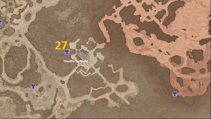Omath's Redoubt Stronghold contains one Altar - Diablo 4: Altars of Lilith - Kehjistan - Altars of Lilith - Diablo 4 Guide