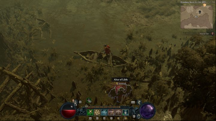 Altar #3 can be found north of the Ruins of Rakhat Keep - Diablo 4: Altars of Lilith - Hawezar - Altars of Lilith - Diablo 4 Guide