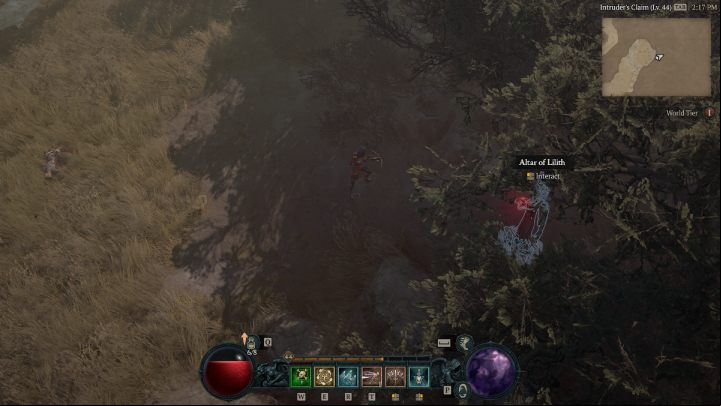 Altar #33 is at the end of the road in the northern part of Dismal Foothills - Diablo 4: Altars of Lilith - Hawezar - Altars of Lilith - Diablo 4 Guide
