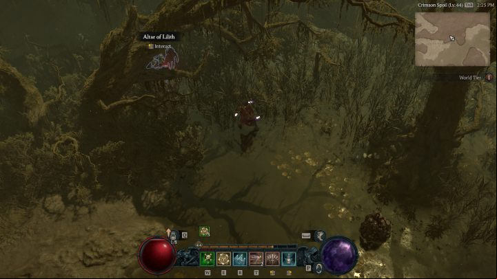 Altar #2 can be found in the eastern part of Dismal Foothills - Diablo 4: Altars of Lilith - Hawezar - Altars of Lilith - Diablo 4 Guide