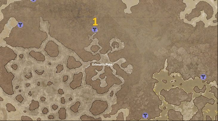Eriman's Pyre contains one Altar - Diablo 4: Altars of Lilith - Hawezar - Altars of Lilith - Diablo 4 Guide