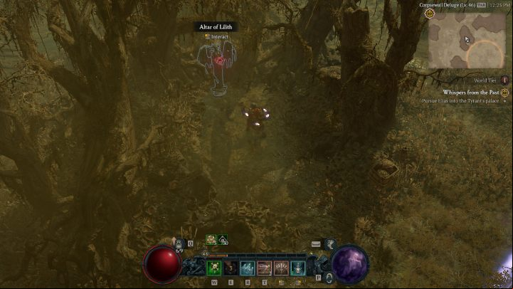 Altar #10 can be found behind the path that connects Blightmarsh with the Writhing Mire, in a recess in the trees - Diablo 4: Altars of Lilith - Hawezar - Altars of Lilith - Diablo 4 Guide