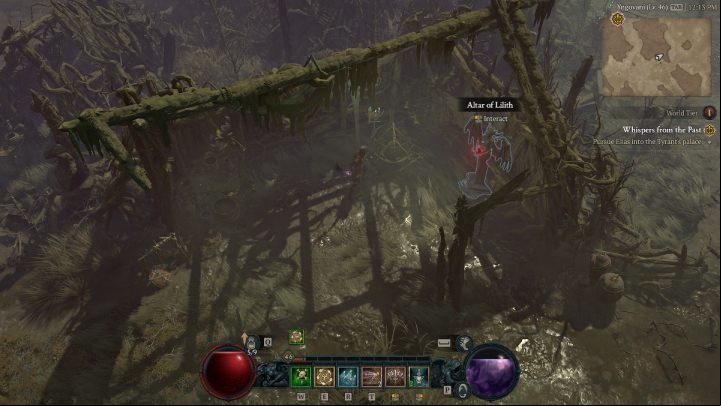 Altar #11 is next to the Serpent's Lair dungeon - Diablo 4: Altars of Lilith - Hawezar - Altars of Lilith - Diablo 4 Guide