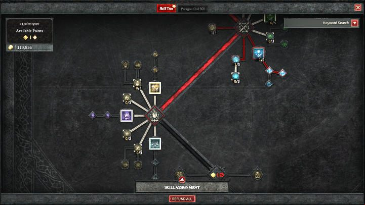 Each character class available in Diablo 4 has its own skill tree, which is divided into segments - Diablo 4: Beginners Guide - Basics - Diablo 4 Guide