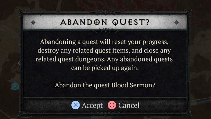 The most obvious solution to the problem is to complete the side quests you have started - Diablo 4: Is there a side quest limit in the journal? - Campaign - Diablo 4 Guide