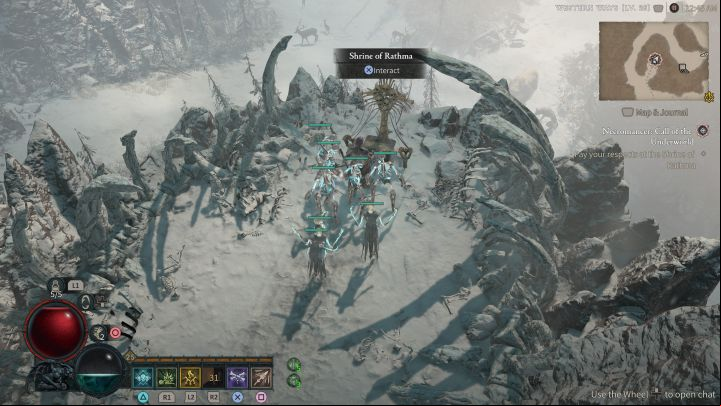 You need to get your Necromancer to level 25 first - Diablo 4: Necromancer Call of the Underworld - Priority Quests - Diablo 4 Guide