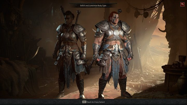 Choosing a gender is an important decision, made right after choosing the class - Diablo 4: Can you change gender? - Character - Diablo 4 Guide