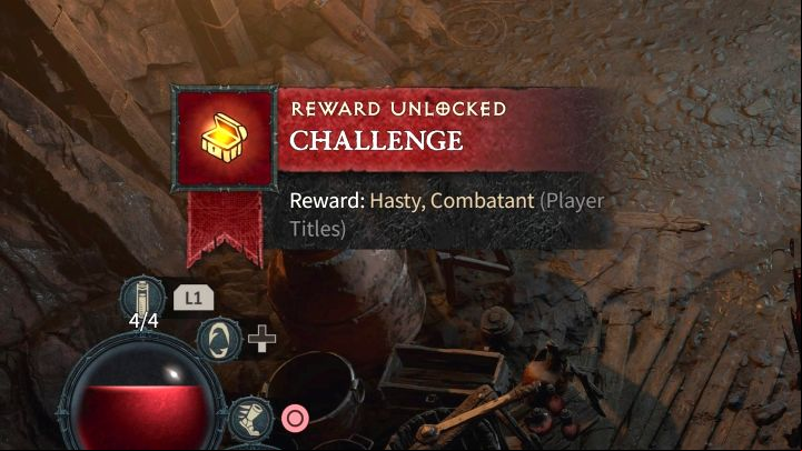 New words to use in the Player Title menu can be unlocked as rewards - Diablo 4: How to change Player Title? - Character - Diablo 4 Guide