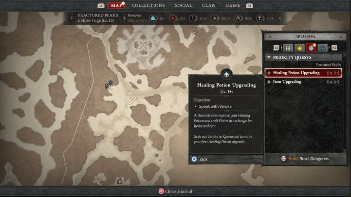 New missions are received - Diablo 4: How to open the Journal? - Campaign - Diablo 4 Guide