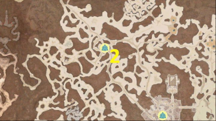 2 - Diablo 4: Waypoints map - Fractured Peaks - Waypoints - Diablo 4 Guide