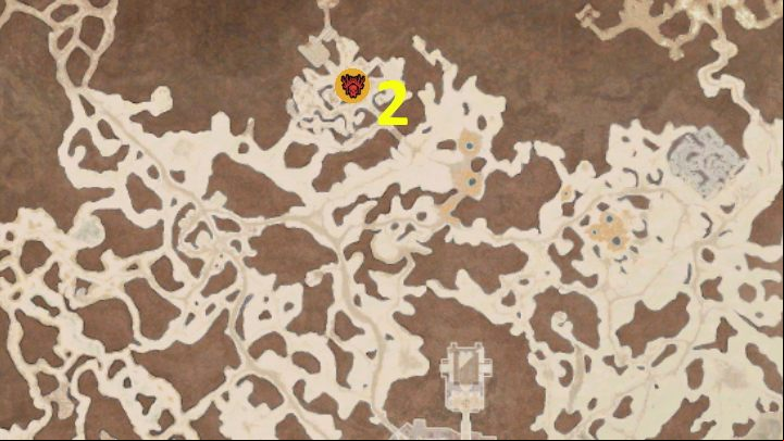 2 - Diablo 4: Strongholds map - Fractured Peaks - Strongholds - Diablo 4 Guide