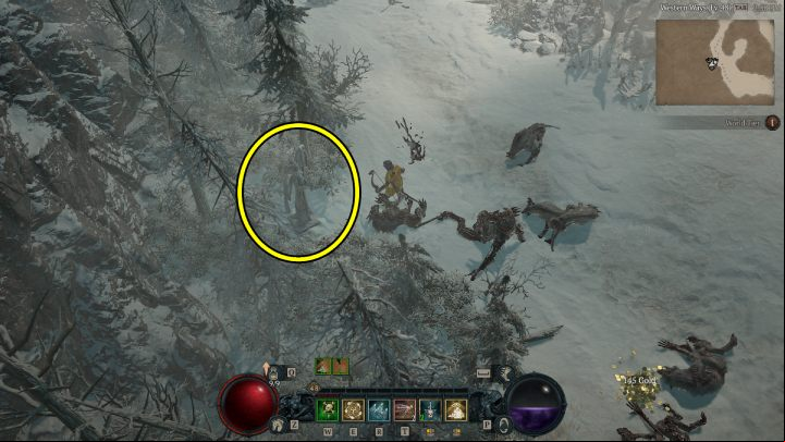 Altar #9 is located near the age to Scosglen - Diablo 4: Altars of Lilith map - Fractured Peaks - Altars of Lilith - Diablo 4 Guide